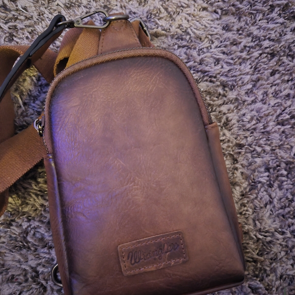 Wrangler Brown Crossbody Bag for Men - Picture 2 of 6